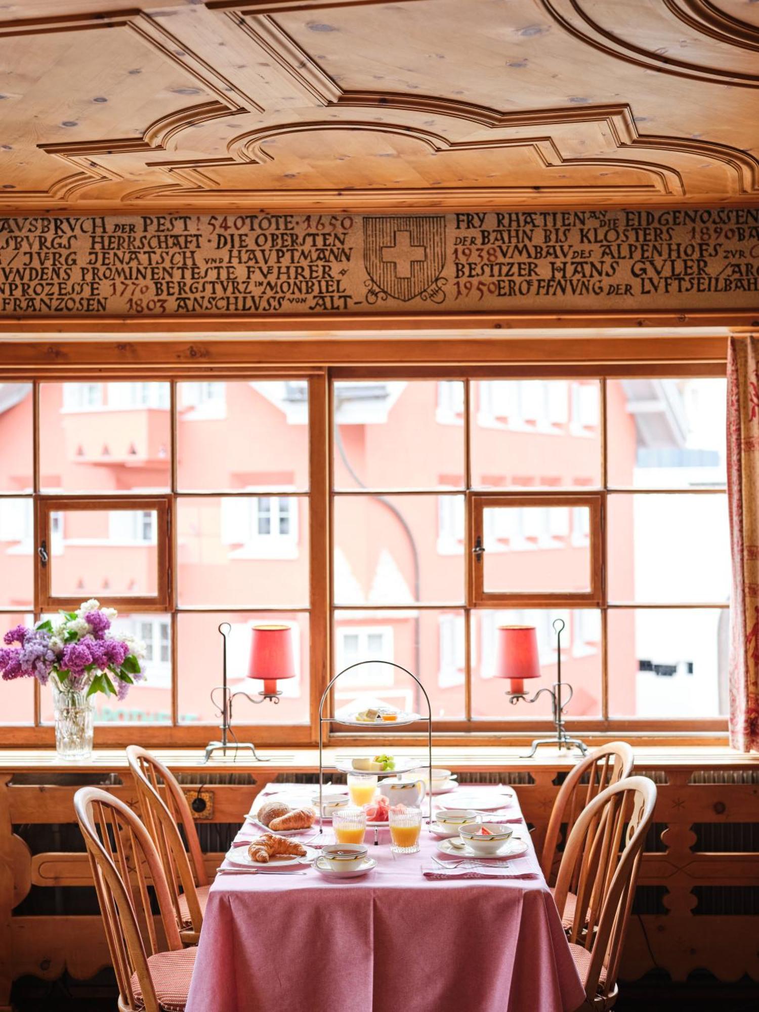 Hotel Chesa Grischuna Klosters Zewnętrze zdjęcie